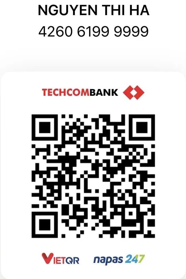 Mã QR chuyển khoản ủng hộ BêTô qua VietQR, ngân hàng Techcombank
